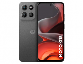 Motorola G15 Dual SIM 8GB/128GB  Tela 6,7" Full HD+, Cmera 50MP, Bateria 5200mAh  Gravity Grey